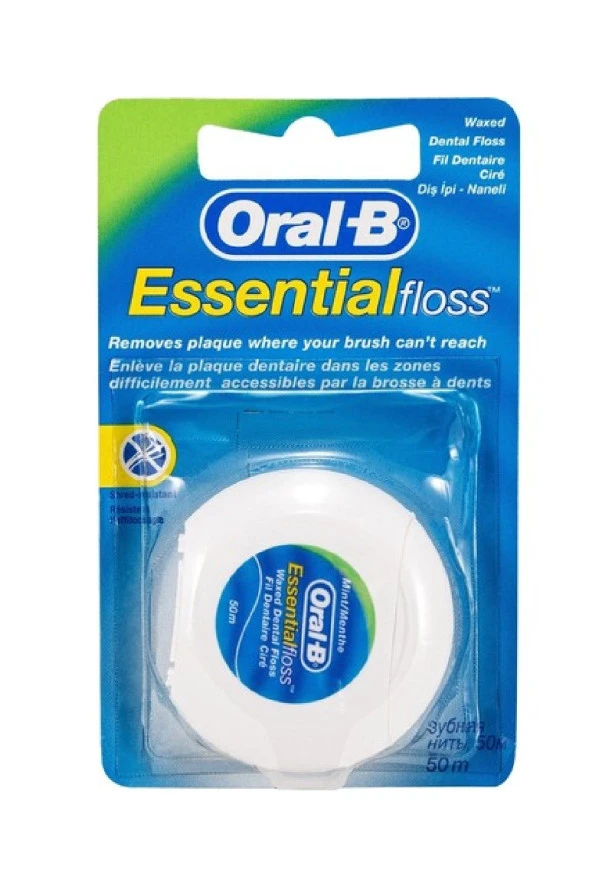 CAM Oral-b Organik Diş Ipi Essential Floss 50 M,