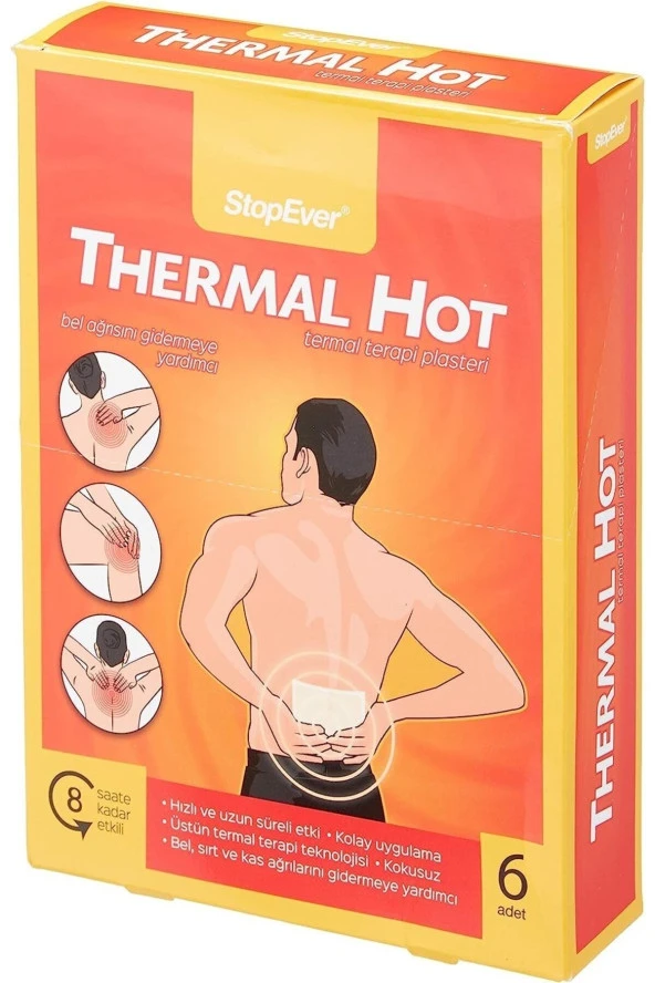 Xnews StopEver Tl Hot Terapi Plasteri (2x6)