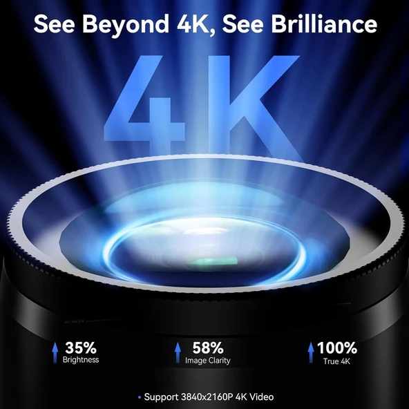 TOMLOV TM4K Max 4K Döner Kol, Dijital Mikroskop 2000x, 52MP - 10.1 Inc - 2