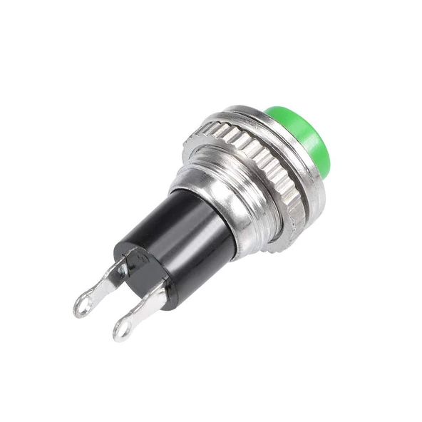 Ayt Push Buton 10mm 2 Pin On Off Aç Kapa Butonu Bas Bırak Yaylı Buton DS-316 IC-179 - 1