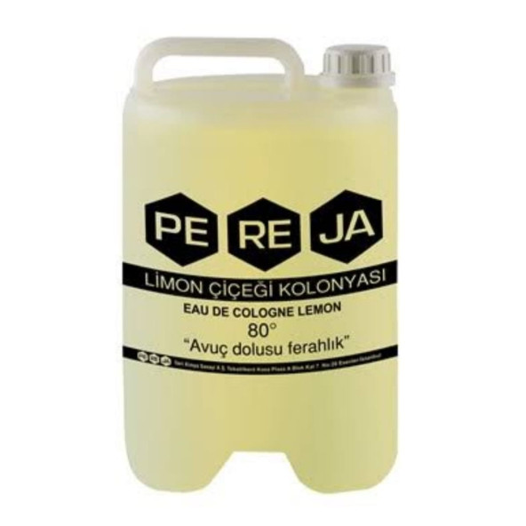 Pereja 5 Litre 80 Derece Limon Kolonyası