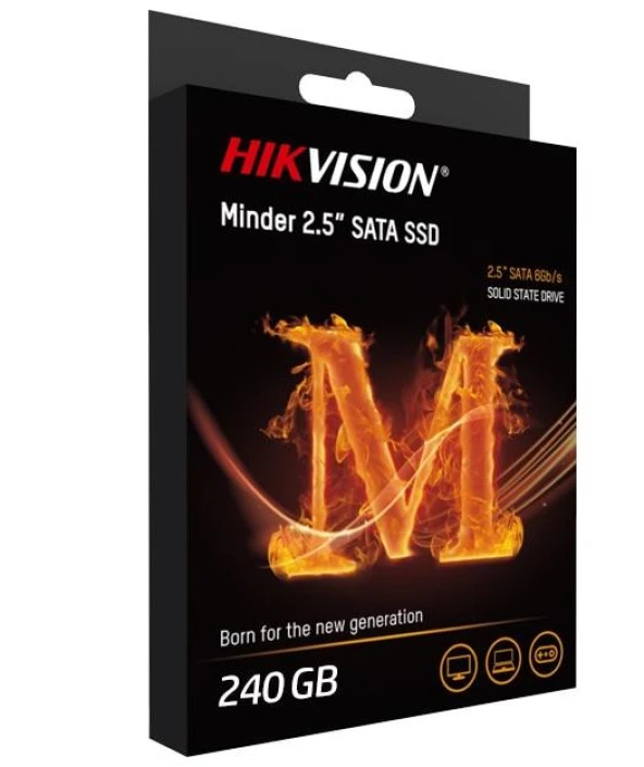 Hikvision Hs-Ssd-M(S) 240Gb 2.5 Sata 6Gb/s 530-400Mb/S Ssd
