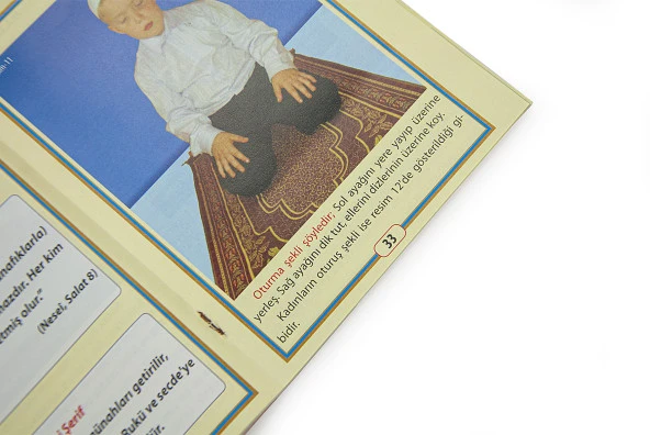 Çanta Boy Namaz Hocası Abdest Gusül ve Namazı Öğreniyorum - Resim 4