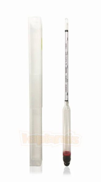 Eurodensimeter 0-20 Bomemetre Hidrometre Yoğunluk Ölçer - 5