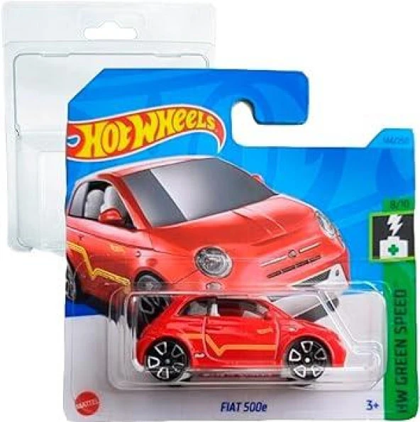 Hot Wheels Fiat 500e 8/10 144/250 Model Araba - 1