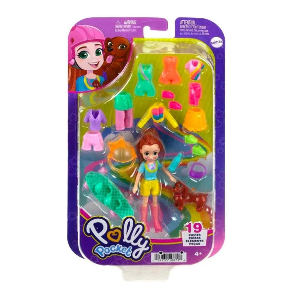 Polly Pocket Farklı Kombin Eğlencesi Oyun Seti (Karışık Model 1 Adet) - Resim 2