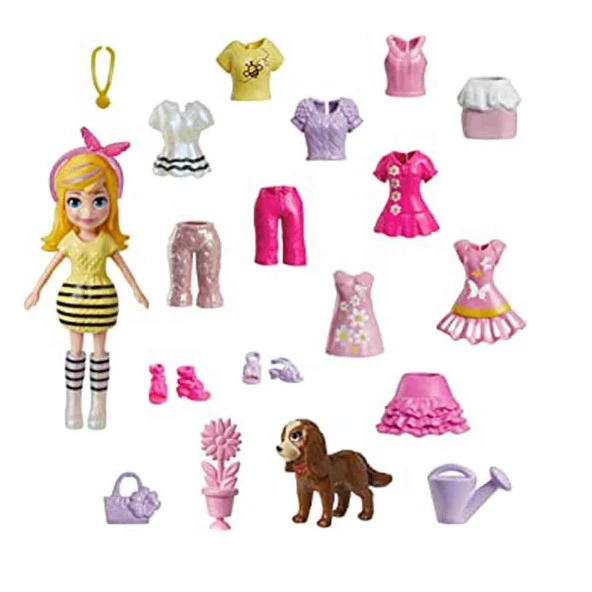 Polly Pocket Farklı Kombin Eğlencesi Oyun Seti (Karışık Model 1 Adet) - Resim 9
