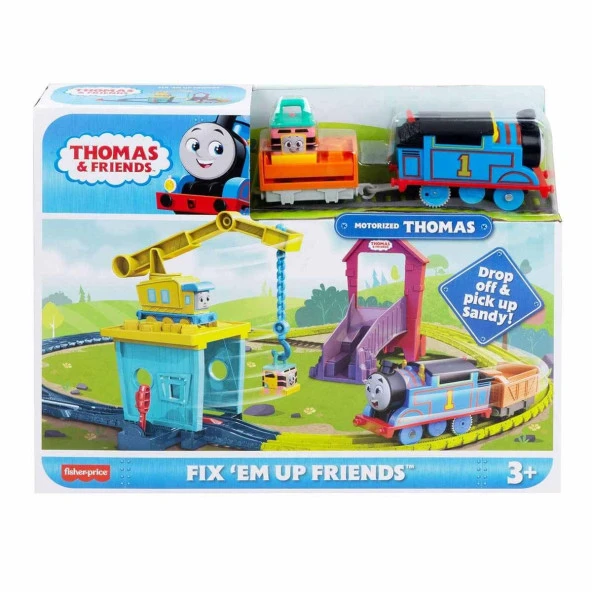 Fisher Price Thomas ve Arkadaşları Carly ve Sandy Oyun Seti - Resim 11