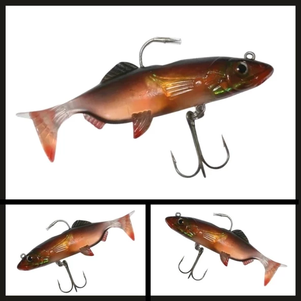 Uyguna-Yakala 10 CmSpring D15 6664  Silikon Balık-YEM.245 ürün görseli