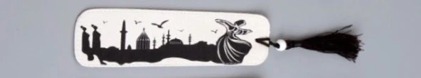 İsme Özel Deri Kitap Ayraç 617