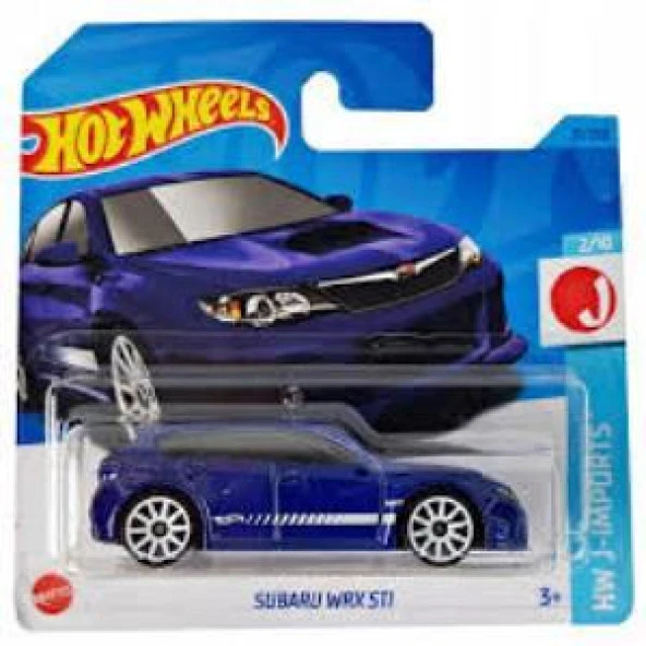 Hot Wheels Subaru WRX STI 2/10 21/250 Model Araba