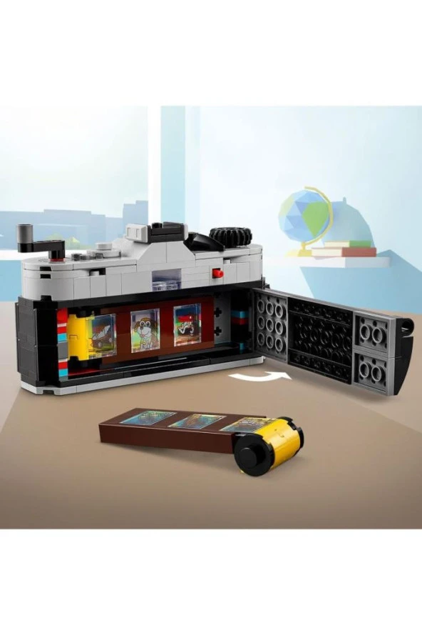 LEGO ® Creator Retro Fotoğraf Makinesi 31147 - Yaratıcı Oyuncak Yapım Seti (261 Parça) - 8