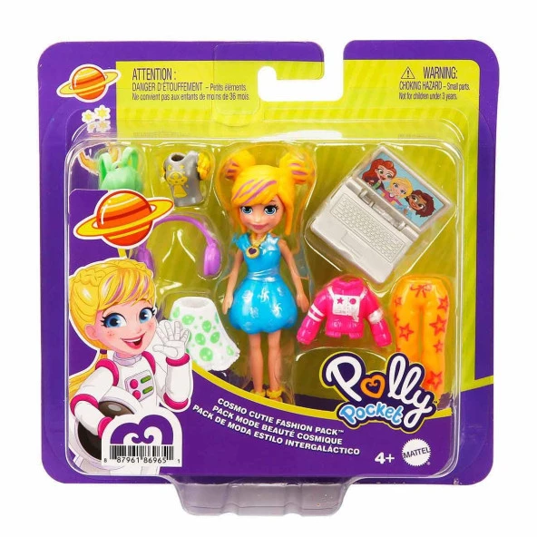 Polly Pocket ve Moda Aksesurları Oyun Seti (Karışık Model 1 Adet) - Resim 5
