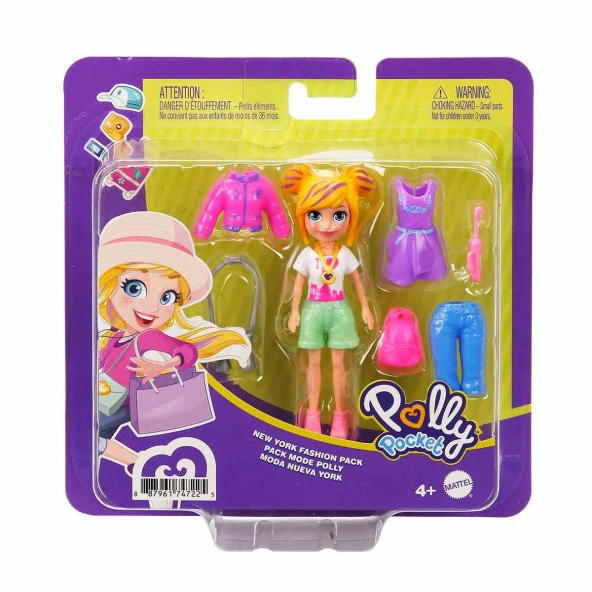 Polly Pocket ve Moda Aksesurları Oyun Seti (Karışık Model 1 Adet) - Resim 7