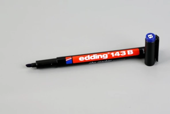 İsme Özel Edding 143 B Mavi