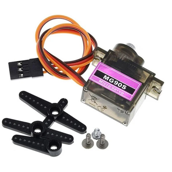 MG90S Mikro Servo Motor 2.2kg Tork(360 Derece)