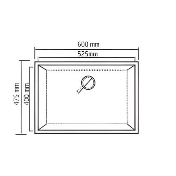 Real Stone K012 Gordion 60 Antrasit Granit Mutfak Eviyesi - Resim 2