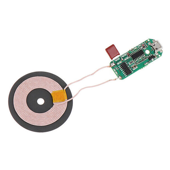 Kablosuz Şarj Modülü 10W 2A Mobil Akıllı Telefon Oyuncak Pil Şarj Transmiter Micro Usb - 5