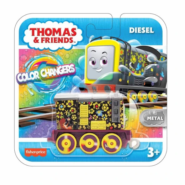Fisher Price ThoMas Ve Arkadaşları Renk Değiştiren Küçük Tren (Karışık Model 1 Adet) - Resim 5