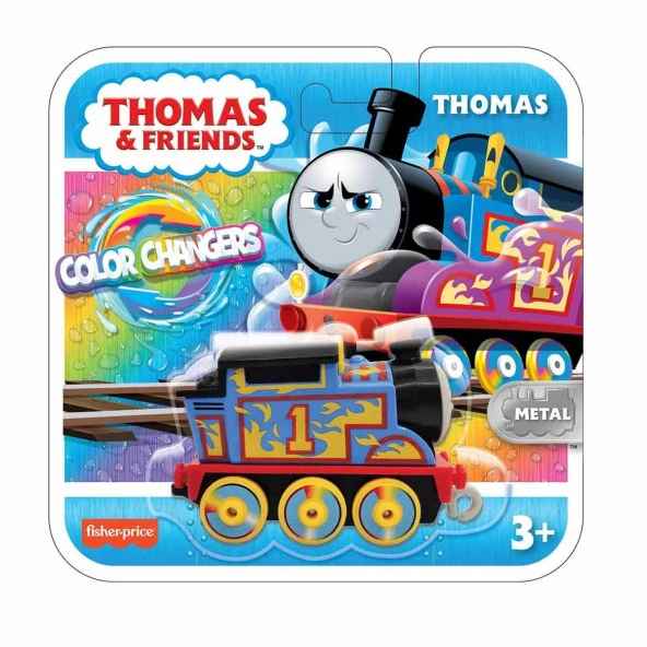 Fisher Price ThoMas Ve Arkadaşları Renk Değiştiren Küçük Tren (Karışık Model 1 Adet) - Resim 7