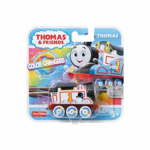 Fisher Price ThoMas Ve Arkadaşları Renk Değiştiren Küçük Tren (Karışık Model 1 Adet) - Resim 9