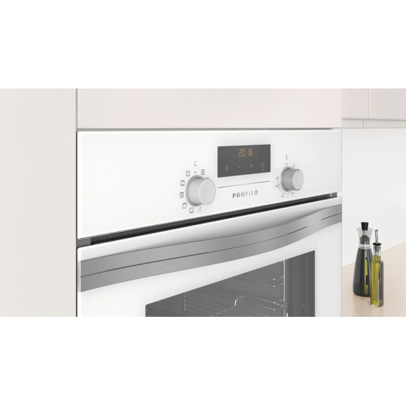 Profilo FRMA425B5 3D Fry 8 Programlı Beyaz Ankastre Fırın - 2