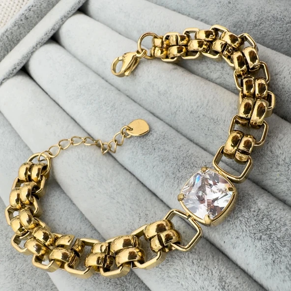 Zirkon Taşlı Bileklik - 3