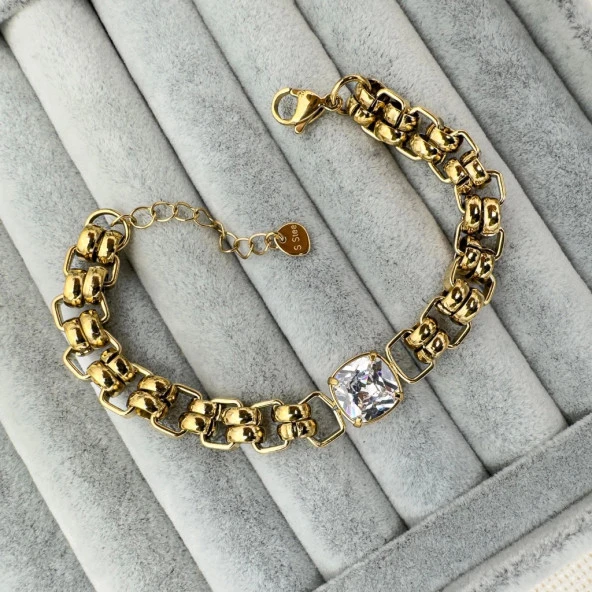 Zirkon Taşlı Bileklik - 6