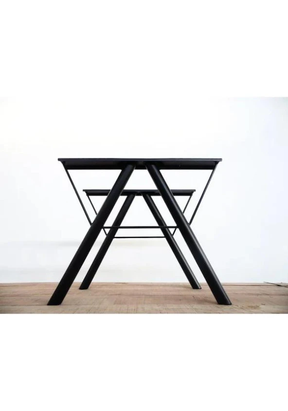 Yuvarlak Borudan Yapılmış Metal Güçlü, Sağlam Masa Ayağı ürün görseli