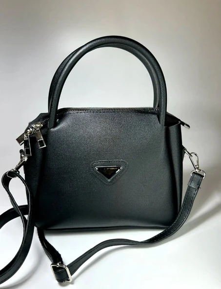 Bagorama VIONA Kadın Suni Deri Baget Çapraz Askılı Omuz ve El Çantası - 6