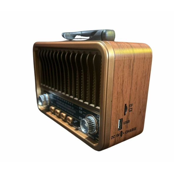Everton RT-834 Orta Solar Güneş Enerjili Bluetooth, Nostalji , FM/AM/SW 3 Band Radyo ,usb, sd mp3 player - 2