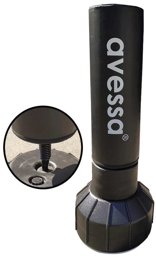Avessa Mb-53020 Boks Vurma Standı Yaylı 180 cm Siyah