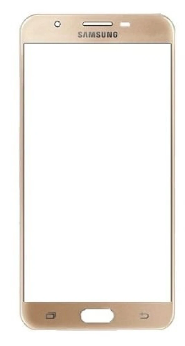 Samsung J5 Prime Ocalı Ön Cam Lens Gold