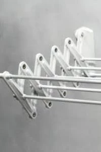 Primanova Raylı  Katlanır Balkon Çamaşır Askısı 80 cm LG-02 - 2