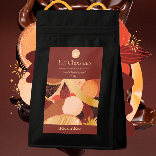 Mim and More Sütlü Sıcak Çikolata Hot Chocolate 200 Gr - 2