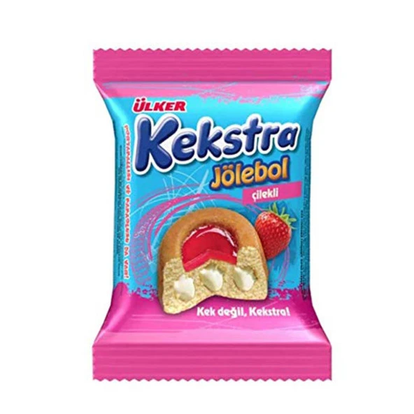 ÜLKER KEKSTRA JÖLEBOL ÇİLEKLİ 40GR