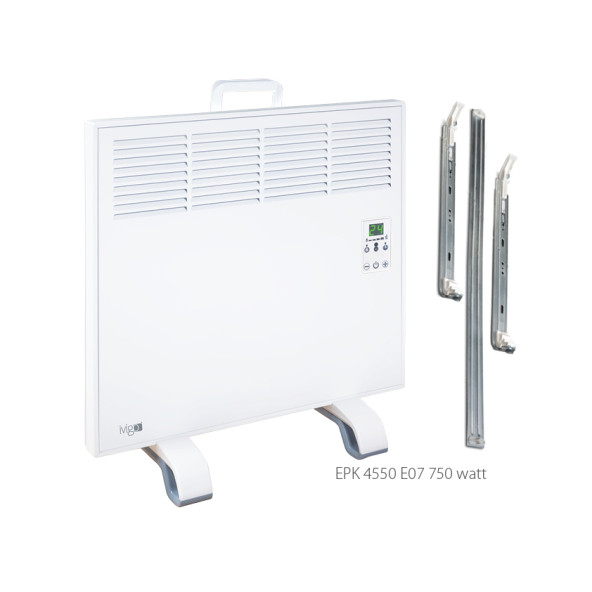 İvigo EPK4550E75B Beyaz 750 W Dijital Konvektör Isıtıcı AYAK ve ASKILI - 5