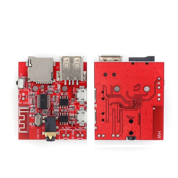 MP3 Kumandalı Bluetooth Amfi Devresi SD Kart + USB Destekli(3W) - Resim 2