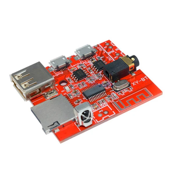 MP3 Kumandalı Bluetooth Amfi Devresi SD Kart + USB Destekli(3W) - Resim 3