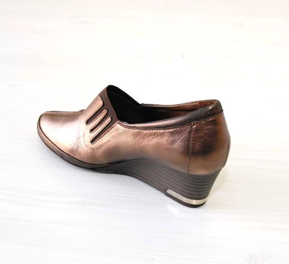 Venüs 1353y Bakır Deri Atom Kadın Ayakkabı - 2