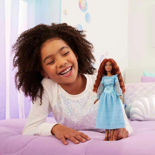 Mattel Disney Küçük Deniz Kızı Prenses Ariel Bebek - 6