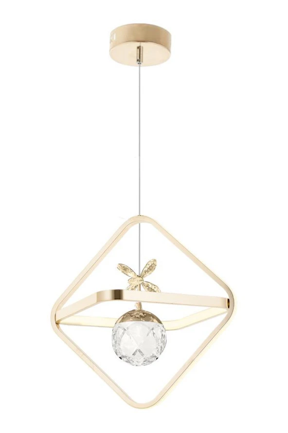 Eray Aydınlatma 5025-1 Gold Led Avize