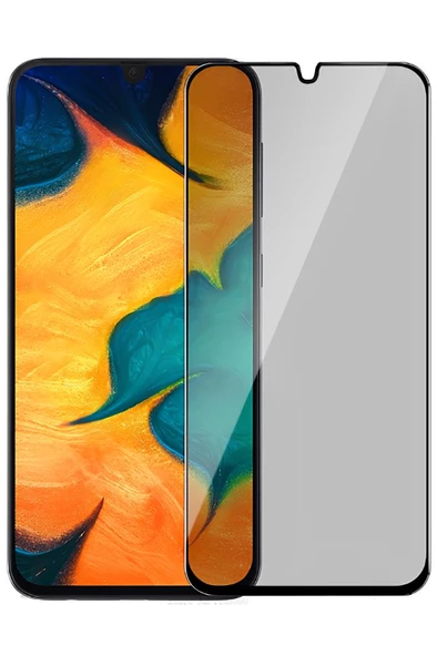 Xiaomi Redmi Note 12 4G New 5D Privacy Hayalet Cam Ekran Koruyucu - Resim 8