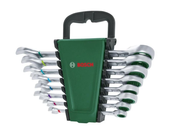 Bosch Home and Garden Cıcırlı Kombine Anahtar Seti 8 Parça - 1600A027PS