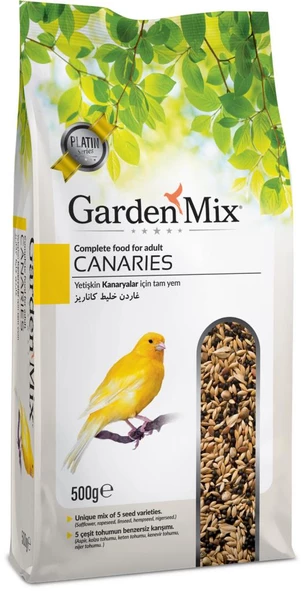 GARDENMİX PLATİN KANARYA YEMİ 500g Skt:12/2025