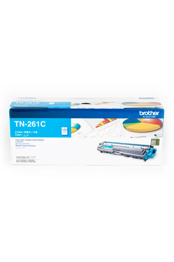 TN-261C 1400 Sayfa Kapasiteli Mavi Toner