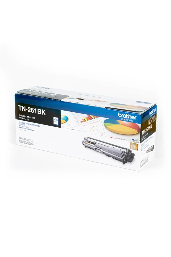 TN-261BK 2500 Sayfa Kapasiteli Siyah Toner