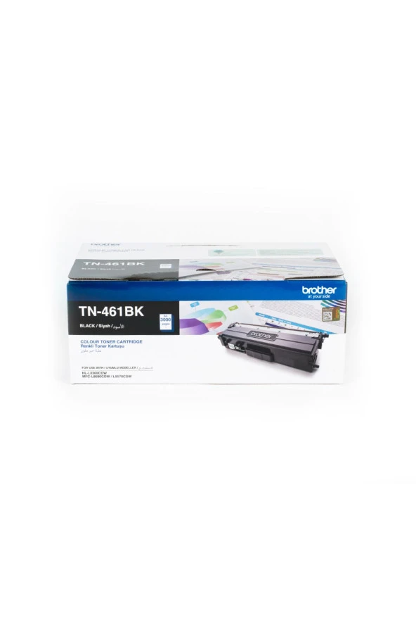 TN-461BK 3000 Sayfa Kapasiteli Siyah Toner