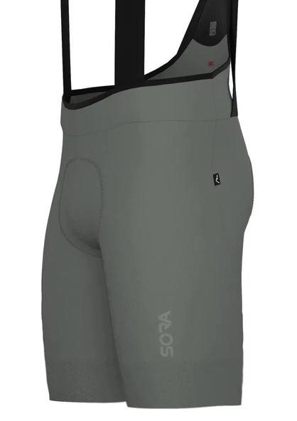 Sora Gri Road Racer Askılı Bisiklet Taytı - Resim 5