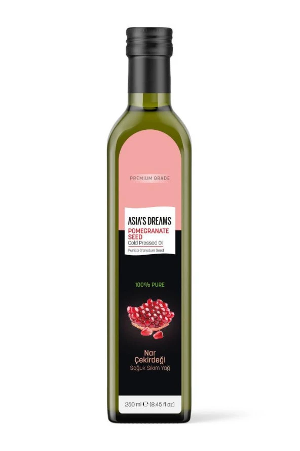 Asia's dreams Nar Çekirdeği Soğuk Sıkım Yağ 250ml - 2